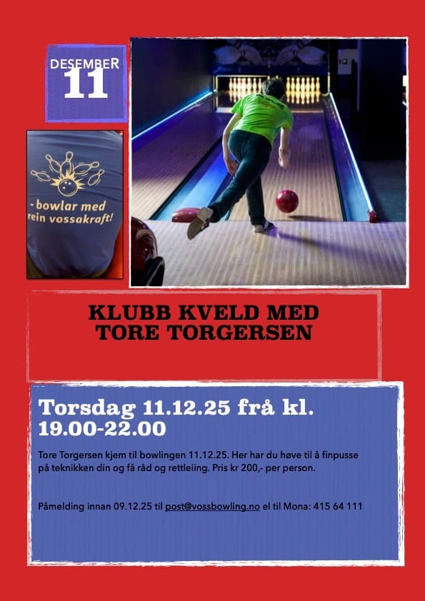 klubbkveld tore